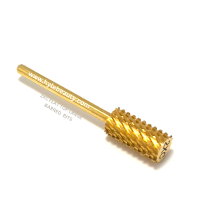 2XC FLAT TOP LARGE BARRED  BITS (GOLD)