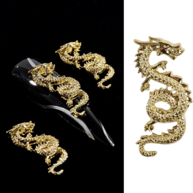 3D DRAGON NAIL CHARMS