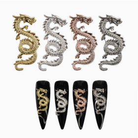 3D DRAGON NAIL CHARMS