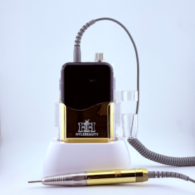 NAIL DRILL MACHINE METALLIC GOLD