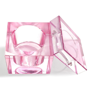 Square Crystal Glass Nail Monomer