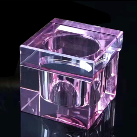 Square Crystal Glass Nail Monomer