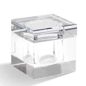 Square Crystal Glass Nail Monomer