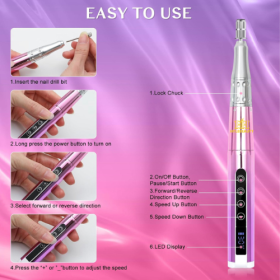 Pro Nail Drill ROSE GOLD