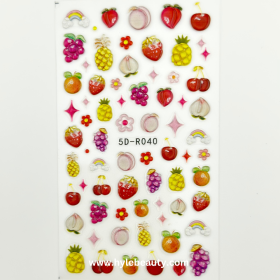 5D NAIL STICKER FRUIT #61