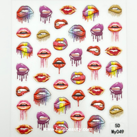 5D NAIL STICKER LIP #71