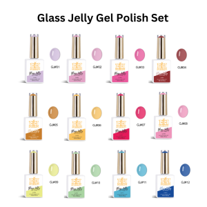 Glass Jelly Gel Polish Set 12 Color