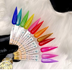 Glass Jelly Gel Polish Set 12 Color