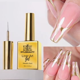 Metallic Liner Silver & Gold