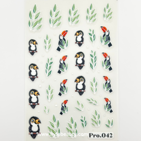 5D NAIL STICKER BIRD #79