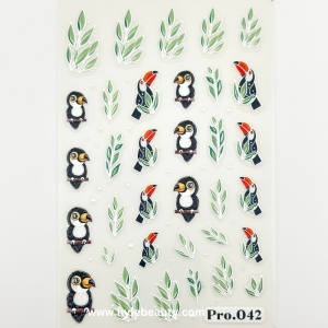 5D NAIL STICKER BIRD #79