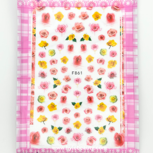 NAIL STICKER FLOWERS #164