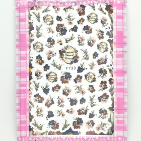NAIL STICKER FLOWERS #165