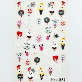 5D NAIL STICKER HALLOWEEN #73