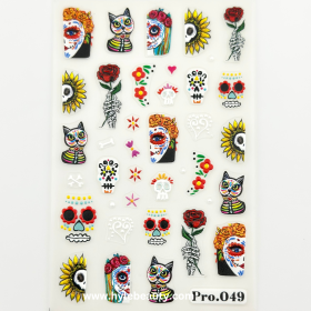 5D NAIL STICKER HALLOWEEN #78