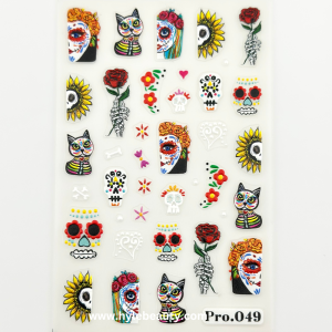 5D NAIL STICKER HALLOWEEN #78