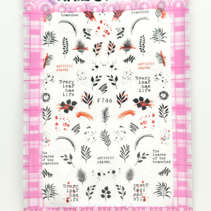 NAIL STICKER LEAF #168